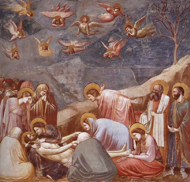 unknow artist Giotto, Christ Begrates